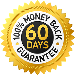 60‑day money‑back guarantee badge